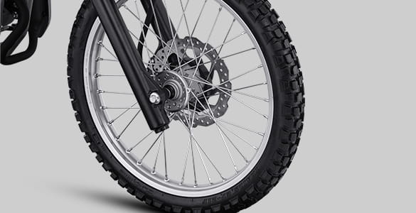 Dual Purpose Tire With Aluminium Rims WR155R
