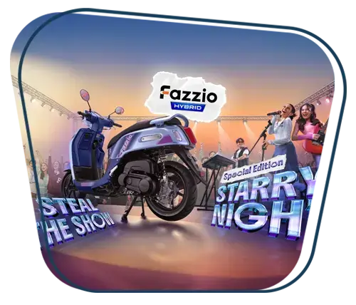 Banner Header Kredit Yamaha Fazzio Hybrid DP Murah Mulai 600 Ribu