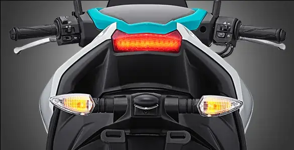 Sporty-Integrated Rear Handle Grip Aerox 155 VVA