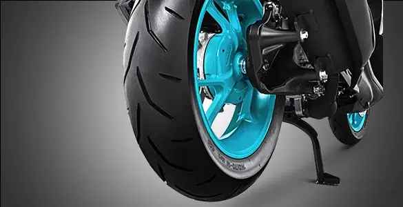Super Wide Tubeless Tire Aerox 155 VVA